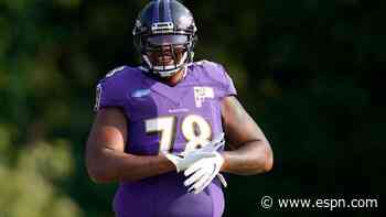 Sources: Chiefs sending 4 picks for OT Brown