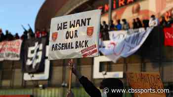 Arsenal fan protest: Kroenke out protestors descend on Emirates Stadium in furious message to owners