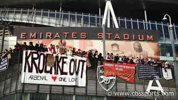 Arsenal fan protest: Anti-Kroenke protesters descend on Emirates Stadium as angry fans send message to owners