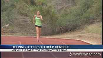 Local Olympic athlete tutors students for SATs when not training