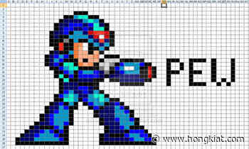 30 Geeky Artworks Created Using Microsoft Excel