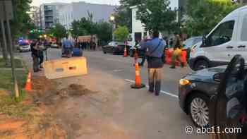 Raleigh demonstrators disband not long after police deem gathering unlawful