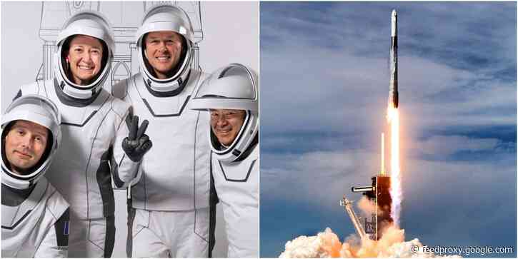 SpaceX Crew-2 astronauts were 'hooting and giggling' as they rocketed into orbit