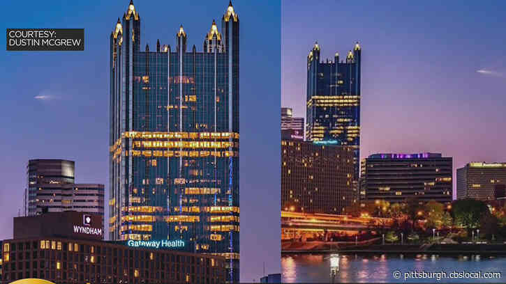 SpaceX Flight Seen Over Pittsburgh
