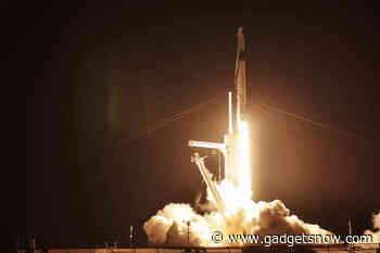 SpaceX rocketship launches 4 astronauts on NASA mission to space station