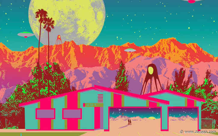 NFT artwork being sold with physical house in California