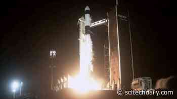 SpaceX Falcon 9 Rocket Launches Four Astronauts on NASA’s Crew-2 Mission