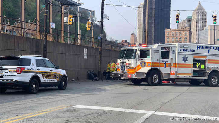 One Person In Critical Condition, Two Other People Sent To Hospital After Two-Vehicle Collision In The Strip District