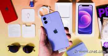 Hands-on with the purple iPhone 12 video     - CNET