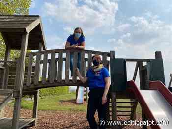 HERNE- Buitenspeeldag in volle zon maar onder het juk van corona - Editiepajot