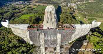 43-Meter-Bauwerk - Neue Christus-Statue höher als ihr Vorbild in Rio - Krone.at