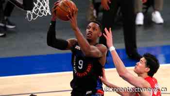 Knicks extend winning streak to 9, beat Raptors 120-103