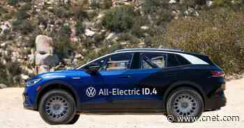 Volkswagen ID 4 goes safari style for the Mexican 1000     - Roadshow