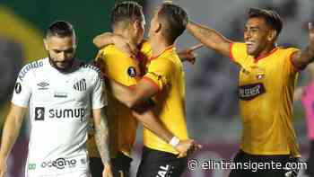 Pintadas amenazantes de los hinchas de Santos antes del partido contra Boca: «Se acabó la paz» - El Intransigente