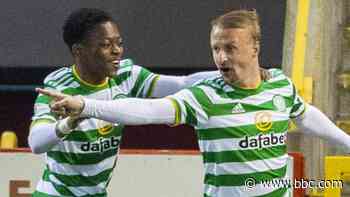 Aberdeen 1-1 Celtic: Stephen Glass 'proud' despite late Leigh Griffiths equaliser - BBC News