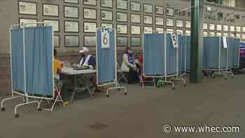 Frontier Field transforms into COVID-19 vaccination site