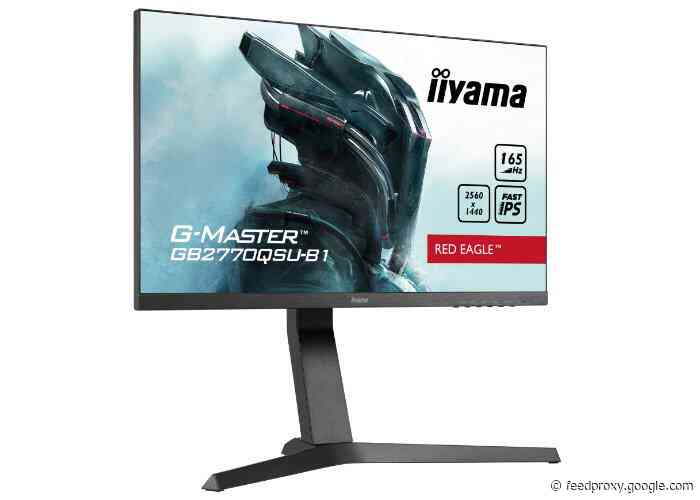 iiyama 27” WQHD 165 Hz IPS GB2770QSU gaming monitor