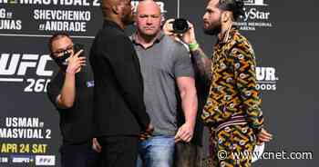 UFC 261 Usman vs. Masvidal: Start time, how to watch or stream online     - CNET