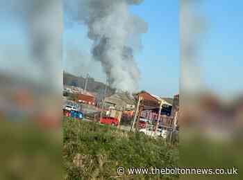 Firefighters put out blaze at industrial site in Horwich - The Bolton News