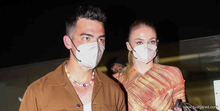 Joe Jonas & Sophie Turner Step Out in Style for Dinner in West Hollywood