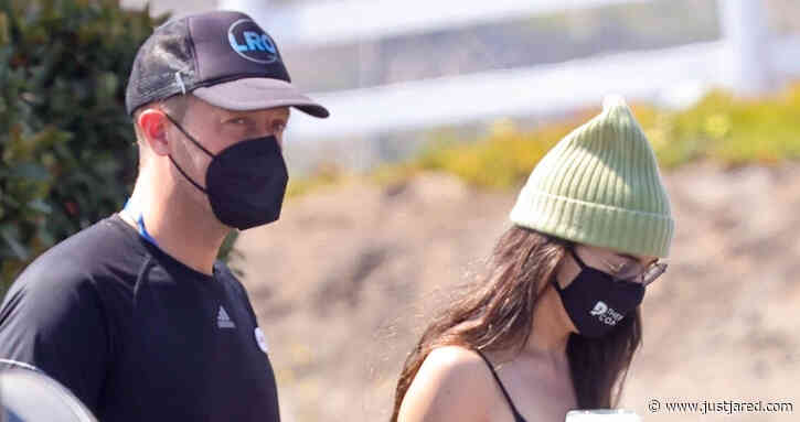 Dakota Johnson & Chris Martin Head Out for a Bite to Eat in Malibu