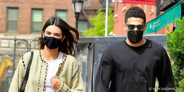 Kendall Jenner & Devin Booker Enjoy Rare Lunch Date in NYC