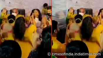 Goa deputy CM flouts Covid-19 norms, dances at wedding function