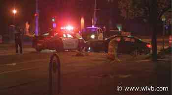 Two Buffalo Police officers taken to ECMC after crash involving patrol car