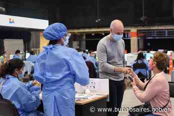Rodríguez Larreta recorrió el centro de testeo Buenos Aires Arena - buenosaires.gob.ar