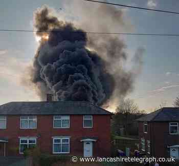 Six fire engines sent to tackle building fire on Worcester Road, Blackburn
