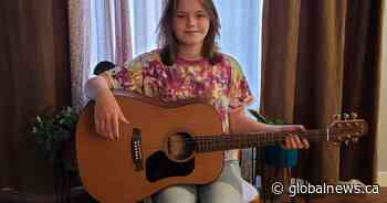 Regina girl working to trade her way up from an elastic band to a car