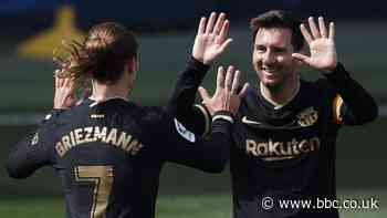 Villarreal 1-2 Barcelona: Antoine Griezmann scores twice in key win