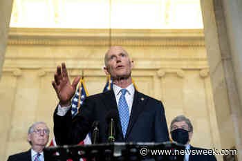 Rick Scott Ripped After Saying He Gave Trump 'Freedom' Trophy Because 'He Worked Hard' - Newsweek