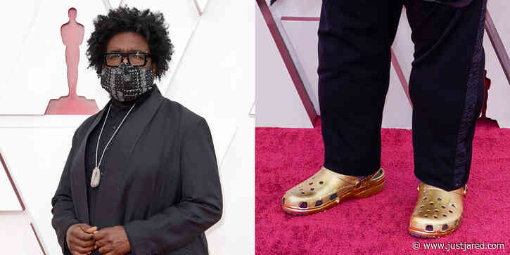 Oscars 2021's Musical Director Questlove Is Wearing Gold Crocs!