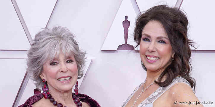 Rita Moreno & Fernanda Luisa Gordon Have a Cute Mother-Daughter Red Carpet Moment at Oscars 2021