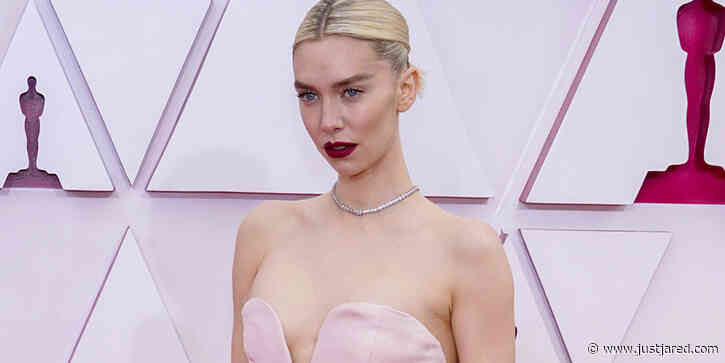 Vanessa Kirby Is Pretty In Pink at the Academy Awards 2021 Red Carpet