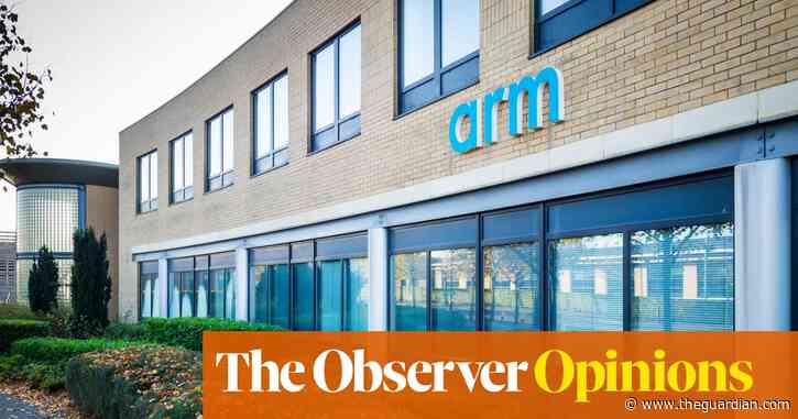Digital world-beater Arm needs a helping hand from Boris Johnson | John Naughton