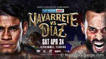 Live Stream: Navarretev Diaz & Berlanga v Nicholson Live on FITE TV & ESPN
