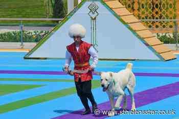 Turkmenistan marks state holiday honouring its native dog breed - St Helens Star