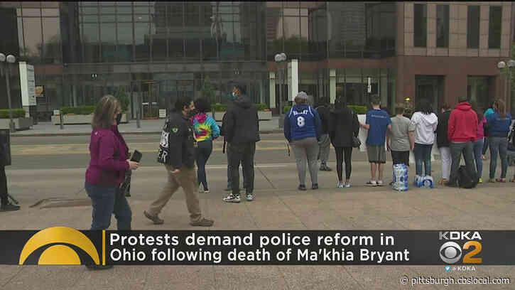 Protests Demand Police Reform In Ohio Following Shooting Death of Ma’khia Bryant