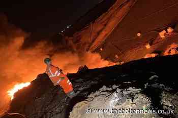 Major incident declared following landfill fire in Bury