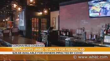 Restaurants urged to apply for federal funding