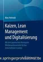 Kaizen, Lean Management und Digitalisierung | springerprofessional.de - Springer Professional
