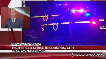 State Police: Driver leads high-speed chase through Rochester, suburbs