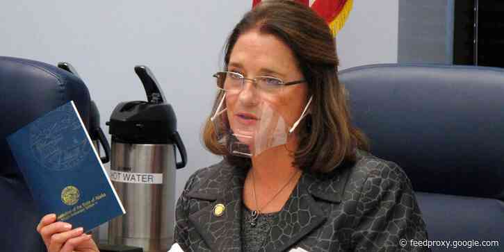 Alaska Airlines banned a GOP state senator after a video showed her arguing with airport officials over mask rules