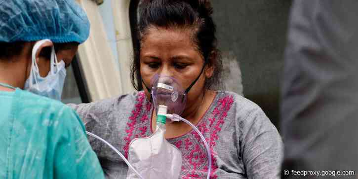 India recorded more than 350,000 new COVID-19 cases in 24 hours, setting a devastating world record for the 5th day in a row