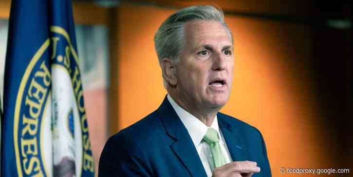 Kevin McCarthy says that Biden's first 100 days have been a 'bait and switch' between promising bipartisanship but governing 'as a socialist'