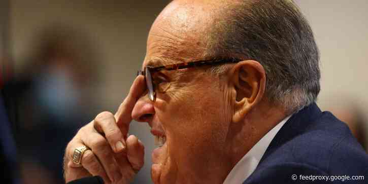 A Hollywood parody award show honored Rudy Giuliani with two Razzies for his inappropriate appearance in the second Borat movie