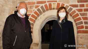 St.-Johannis-Kloster: Sanierung der Turmwand mit Steinen von ehemaligen Schleswiger Baustellen | shz.de - shz.de