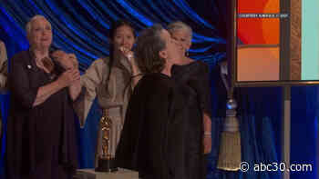 Why Frances McDormand howled like a wolf during 'Nomadland's' best picture acceptance speech at the Oscars